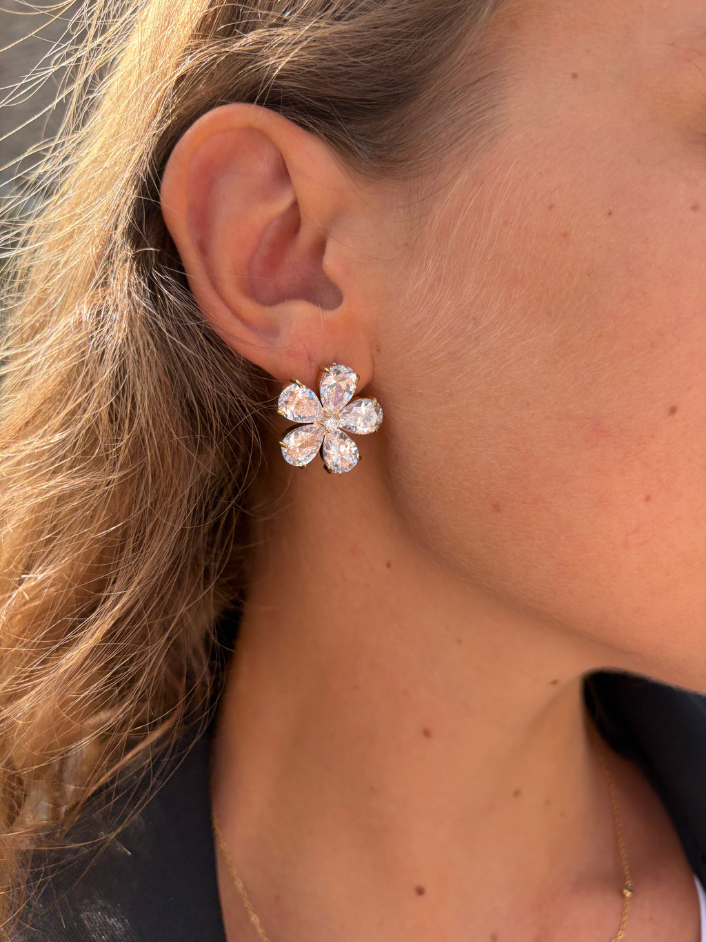 Boucles d'oreilles Alba - Argenté