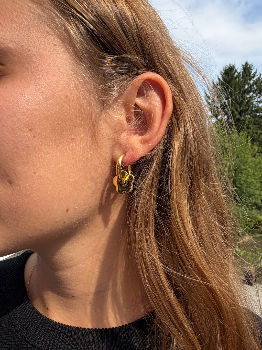 Boucles d'oreilles Juliette - Doré