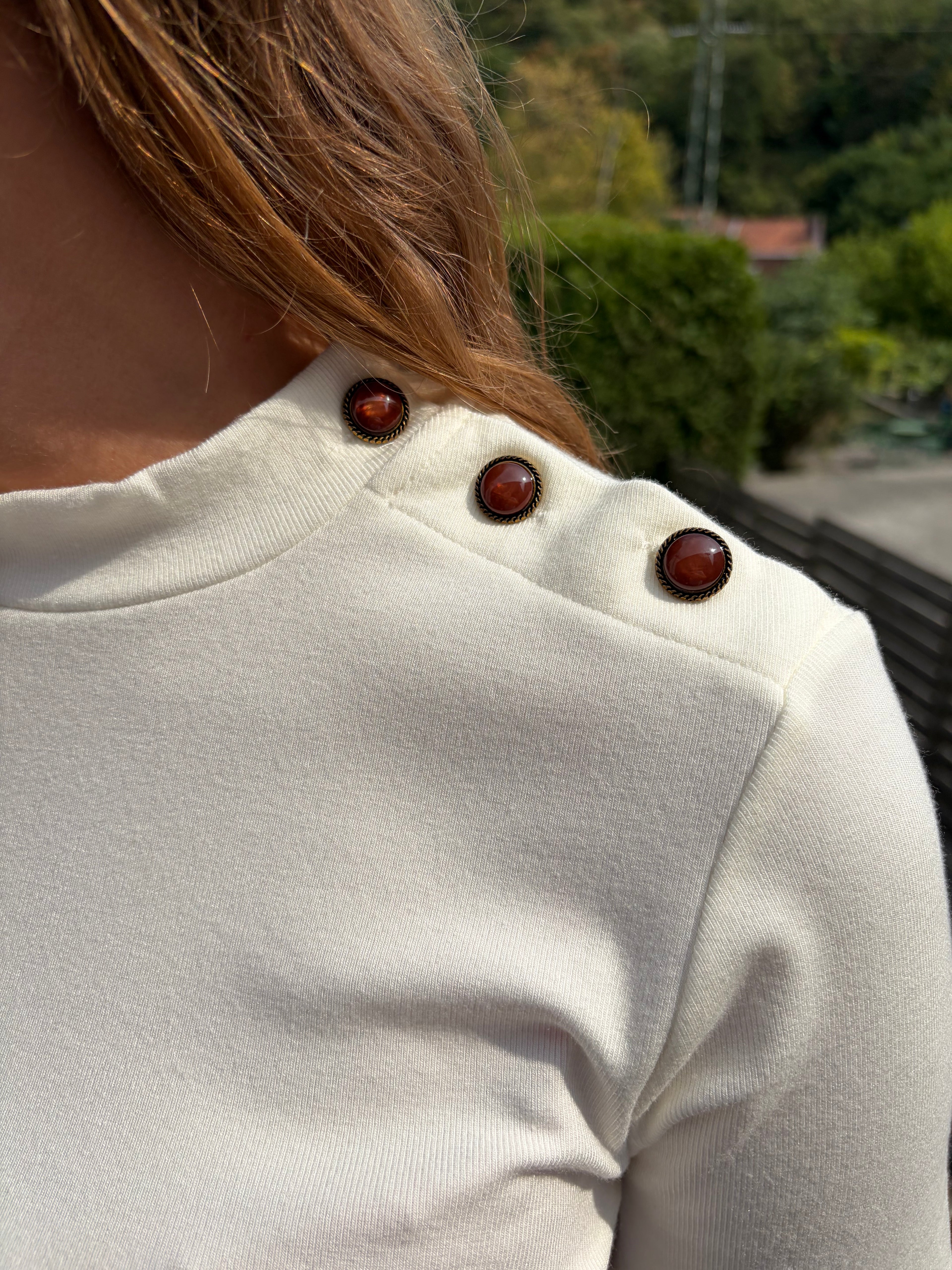 T-shirt Justine - Blanc