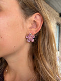 Boucles d'oreilles Alba - Rose