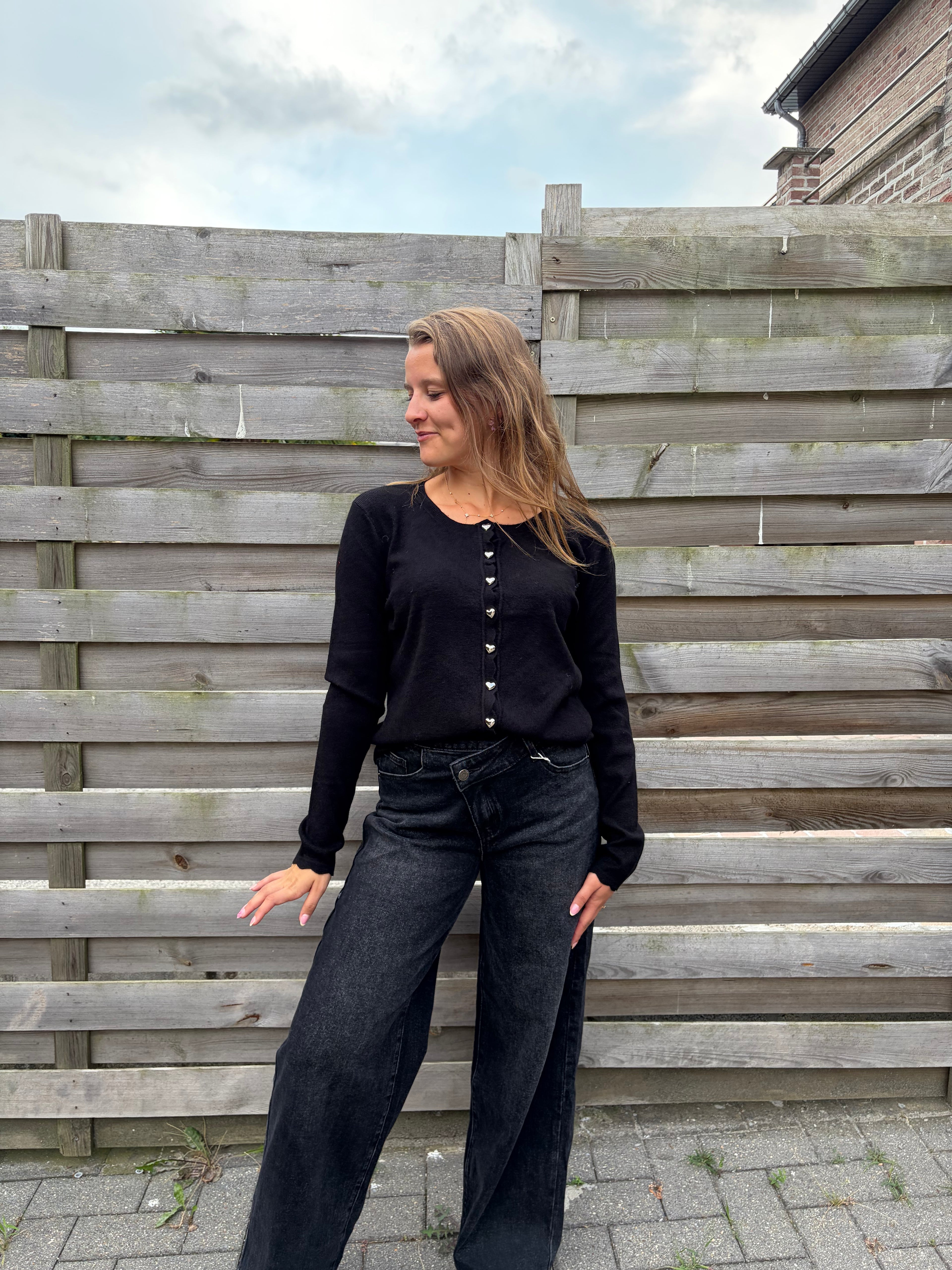 Jeans asymétrique