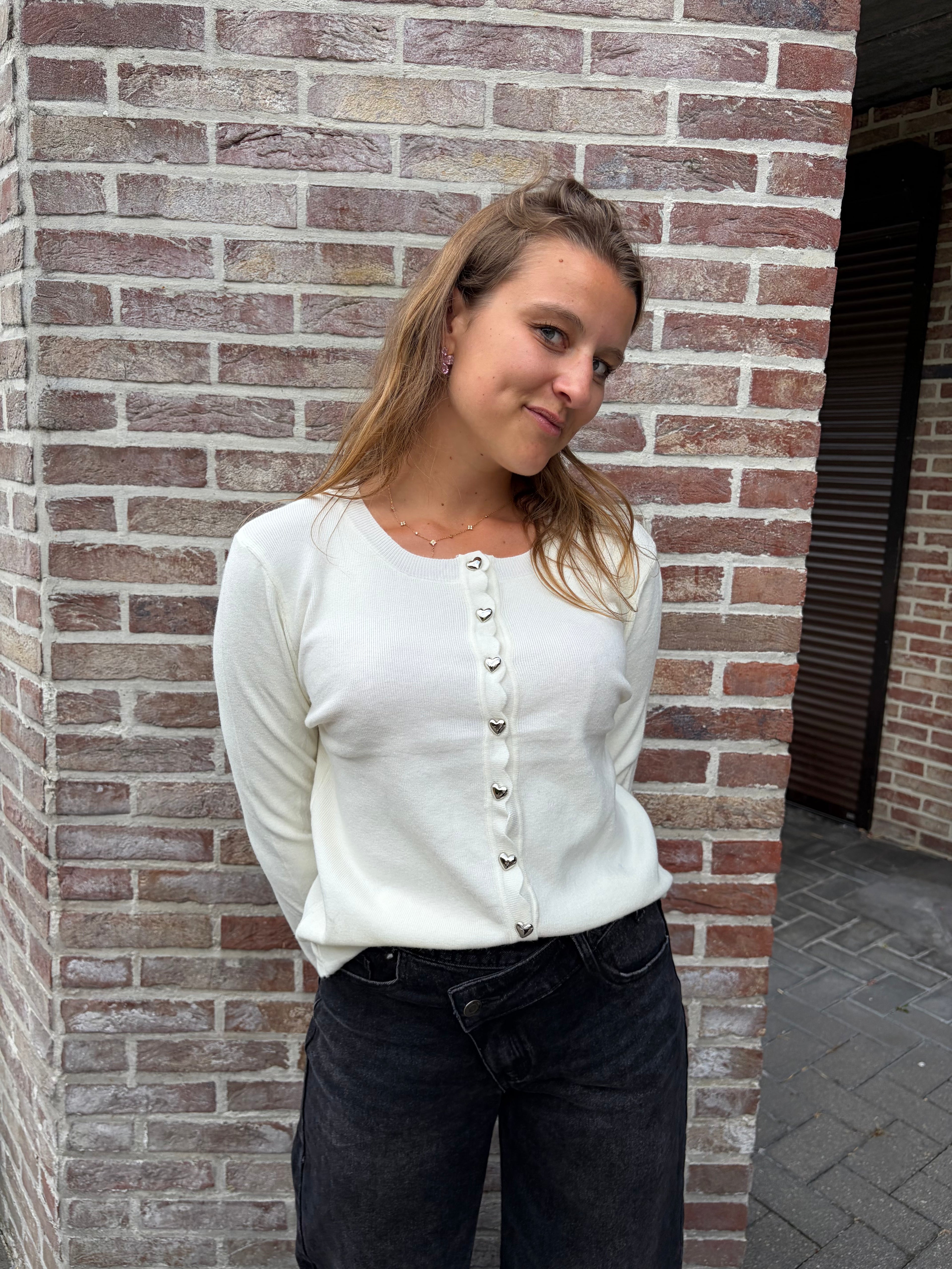 Gilet Alicia - Blanc