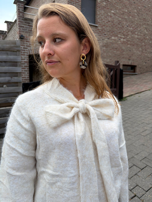 Boucles d'oreilles Ambre