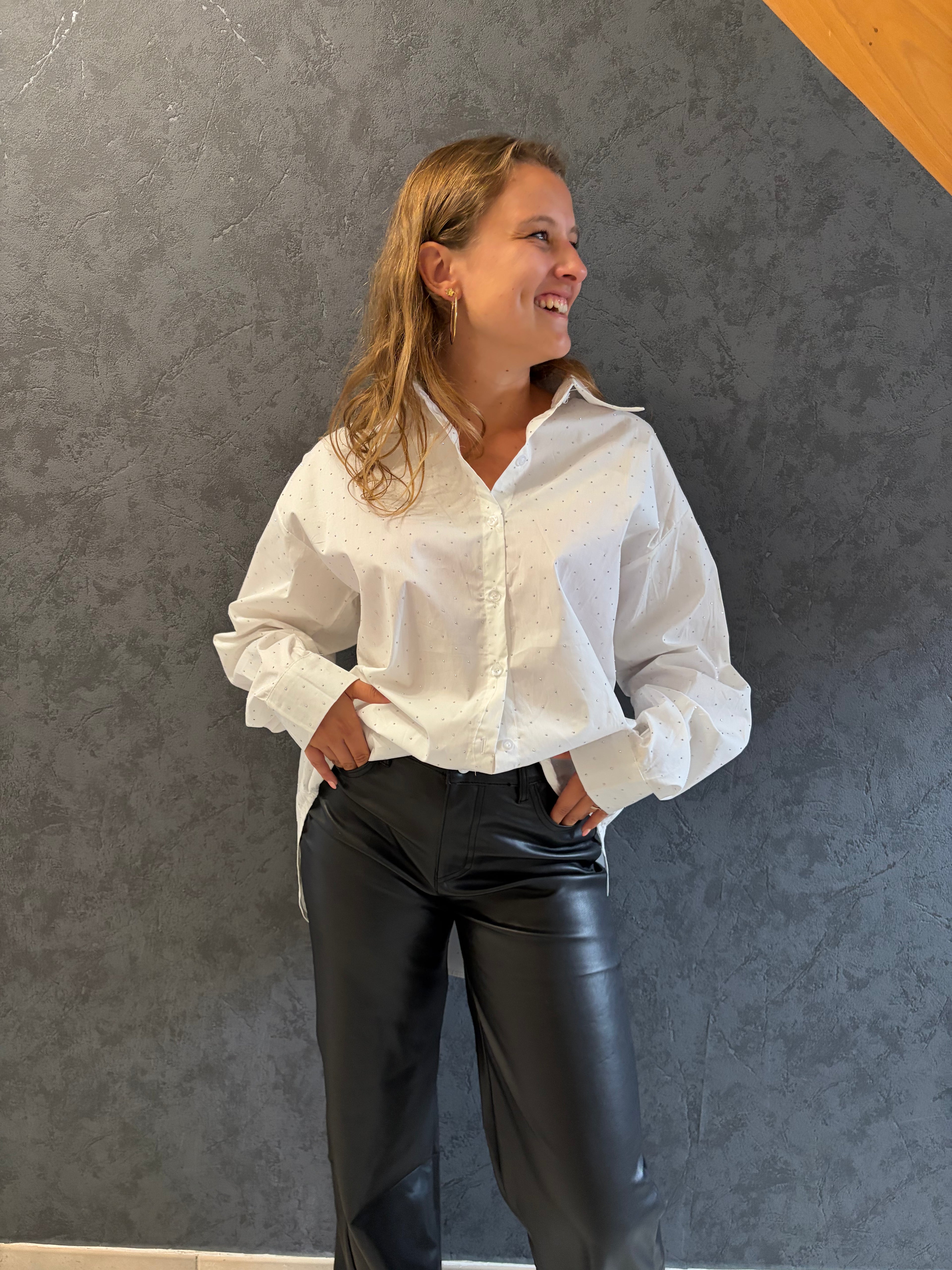 Pantalon similicuir