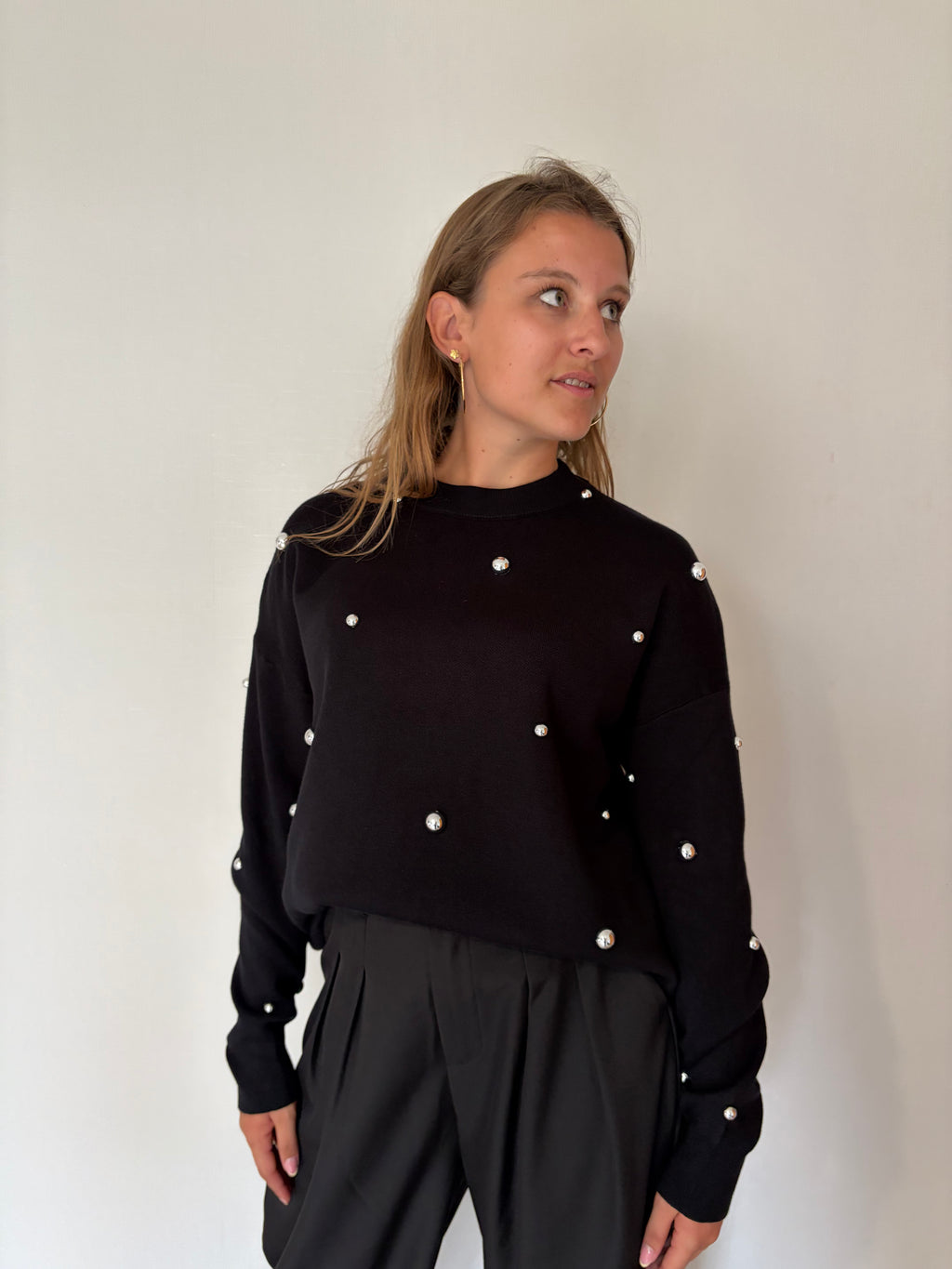 Pull Théa - Noir
