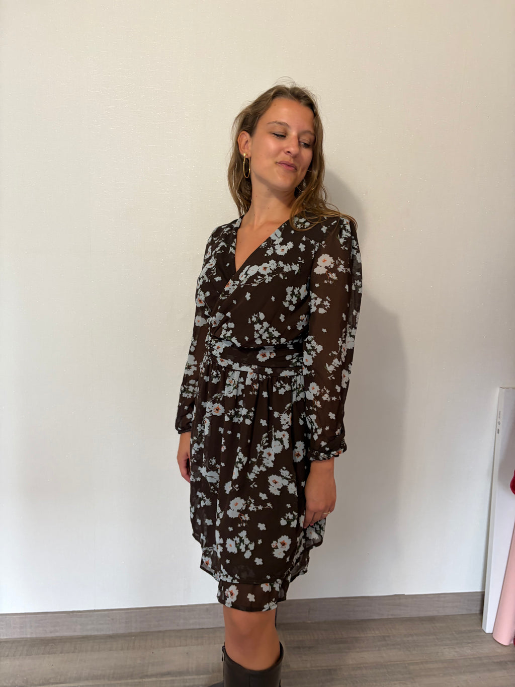 Robe Ava - Chocolat