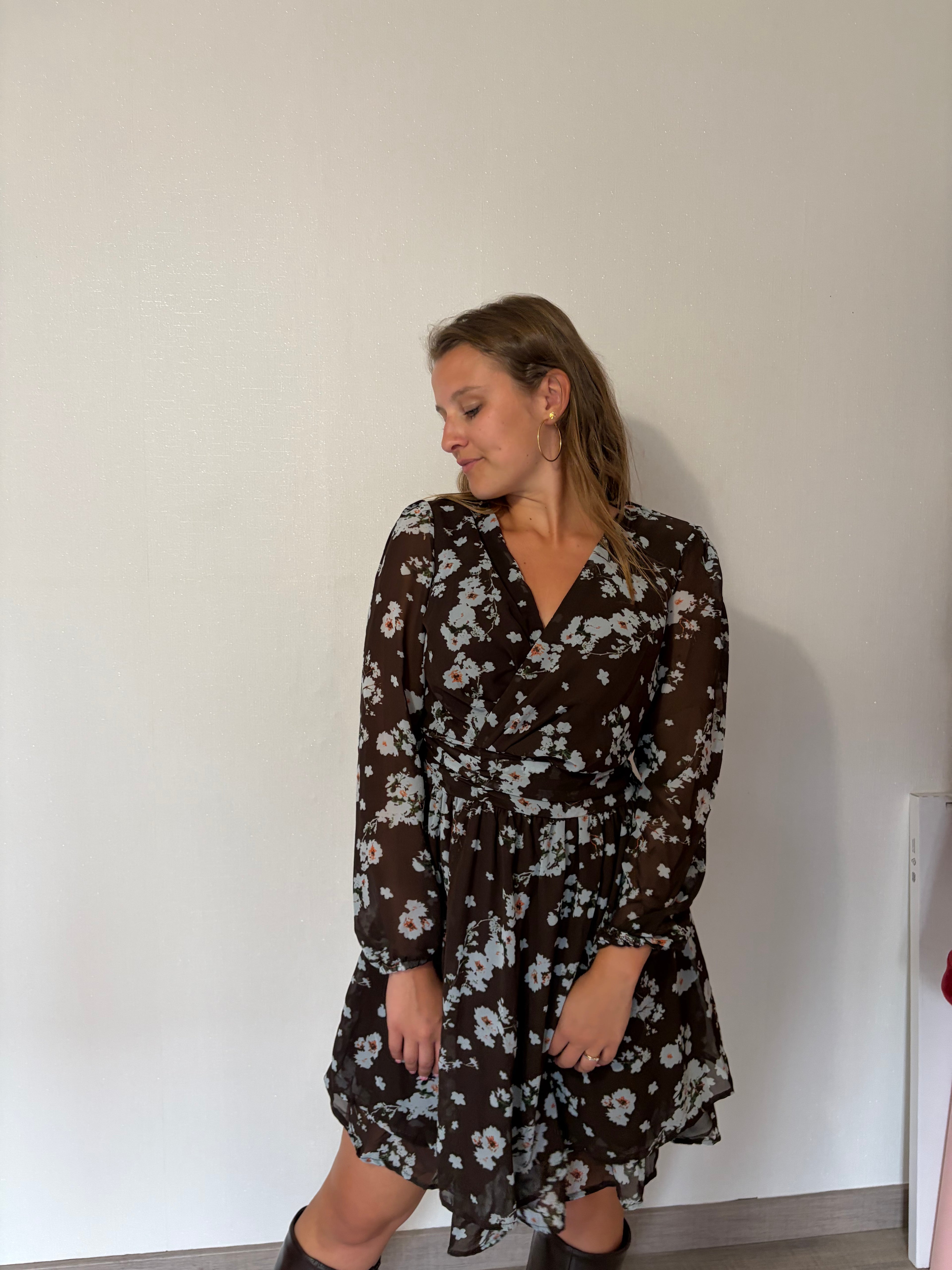 Robe Ava - Chocolat