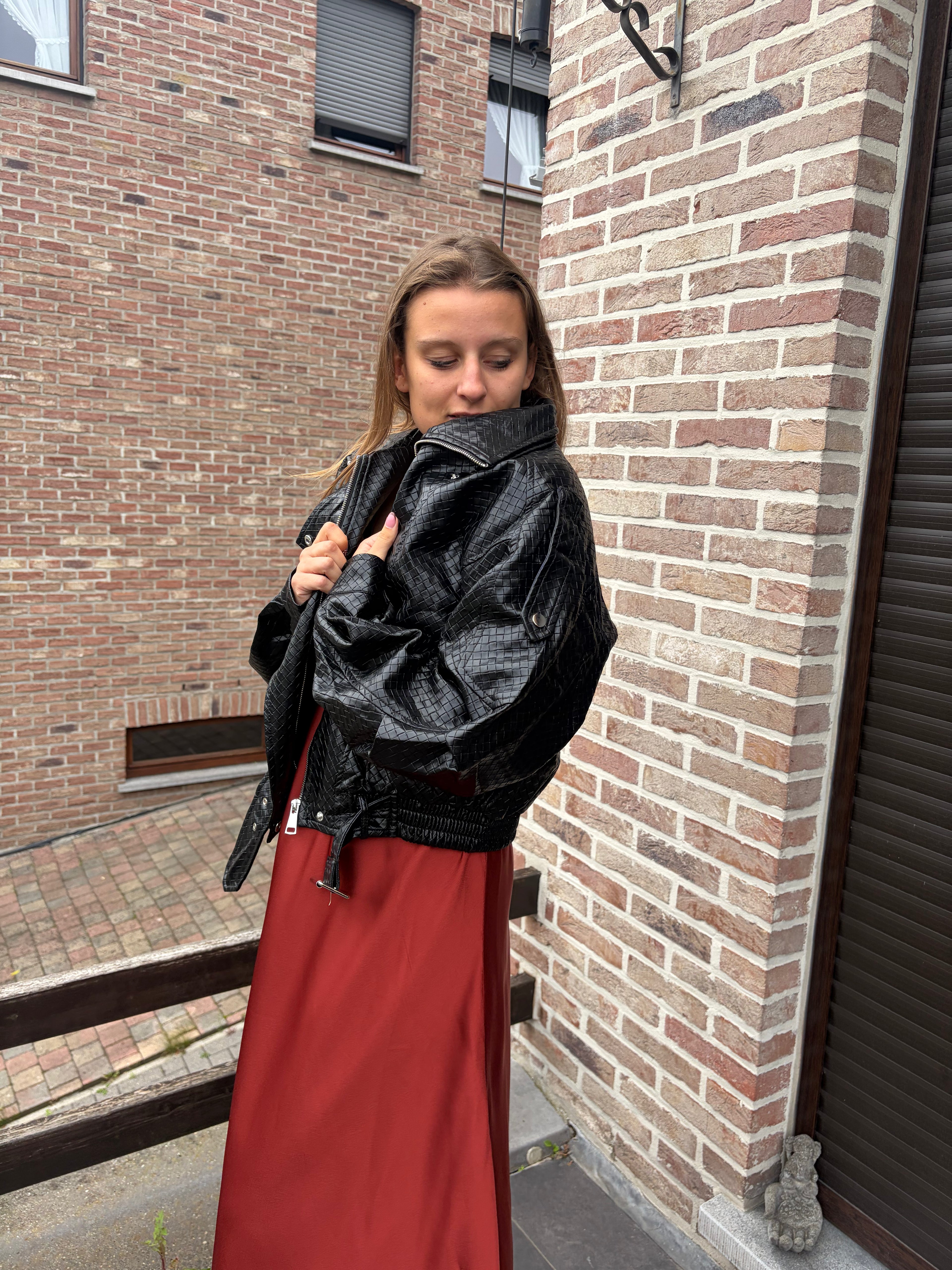 Robe longue Lisa - Rouille
