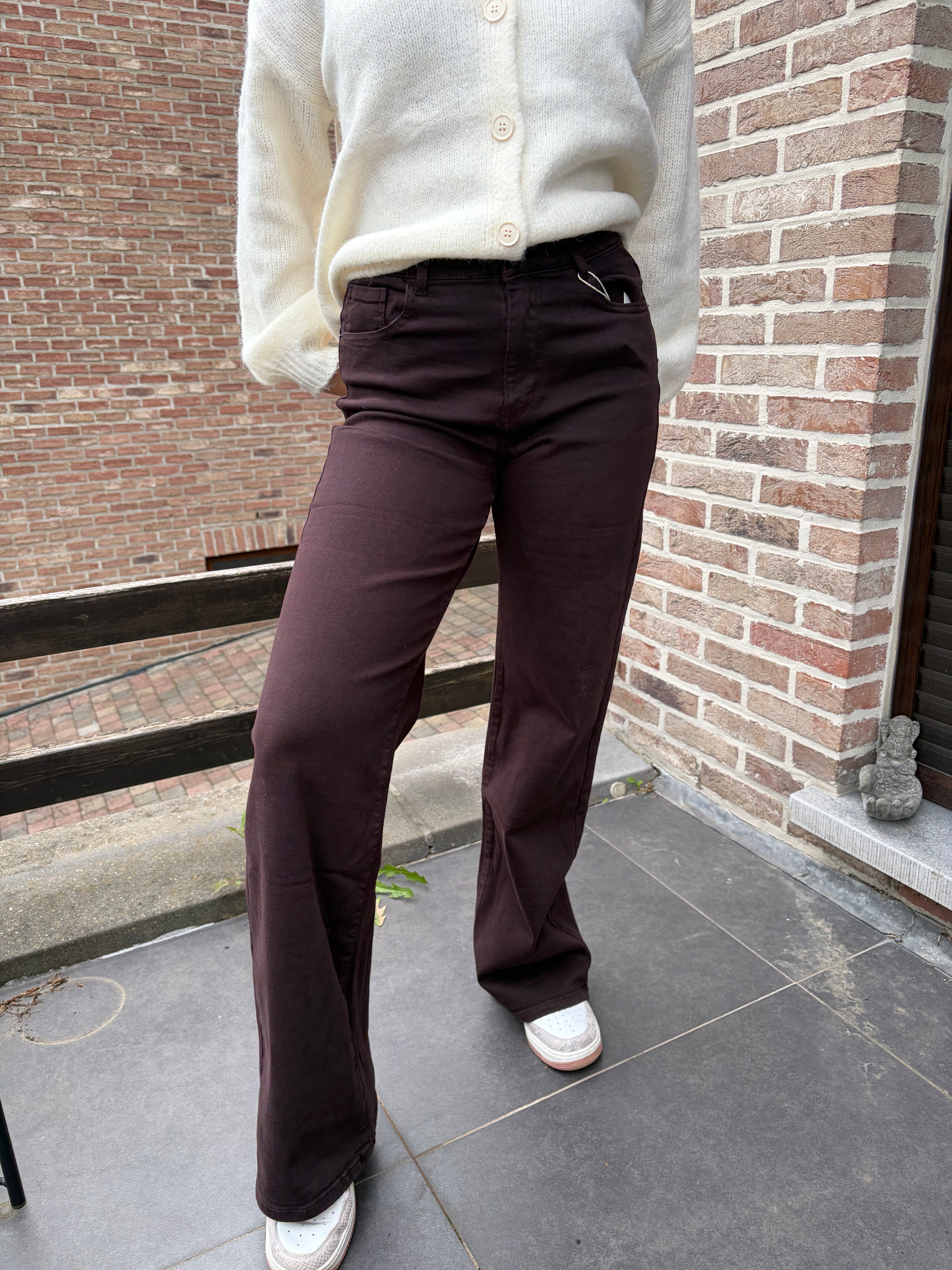 Jeans chocolat