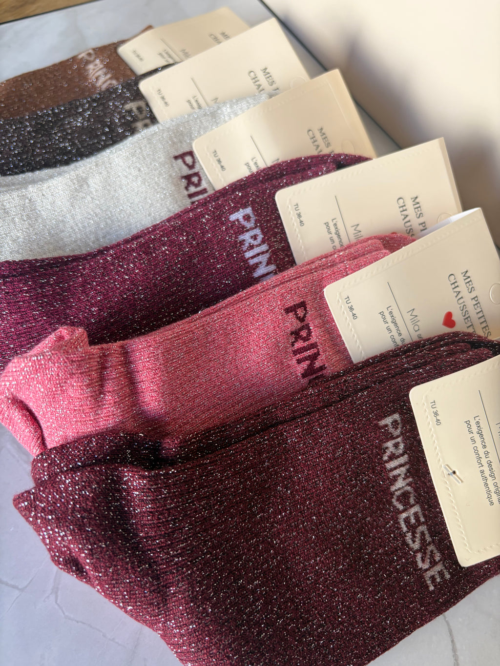 Chaussettes "Princesse" adulte