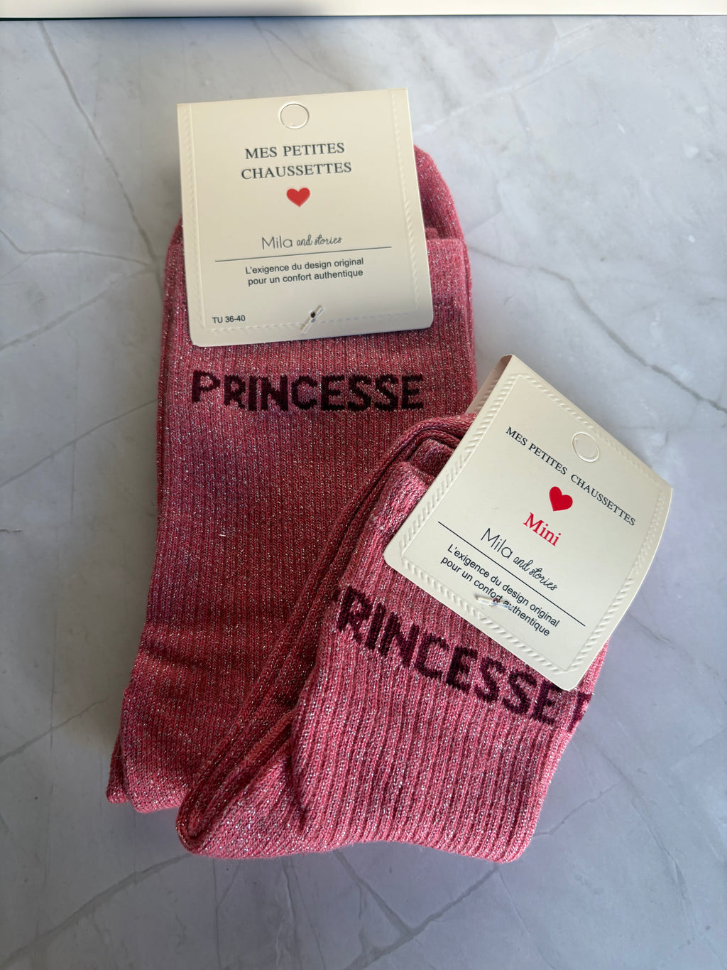 Chaussettes "Princesse" adulte