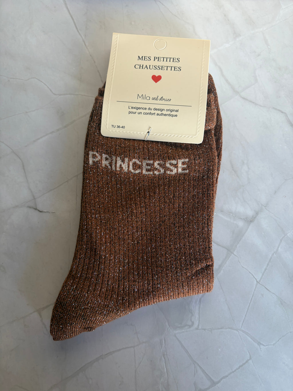 Chaussettes "Princesse" adulte