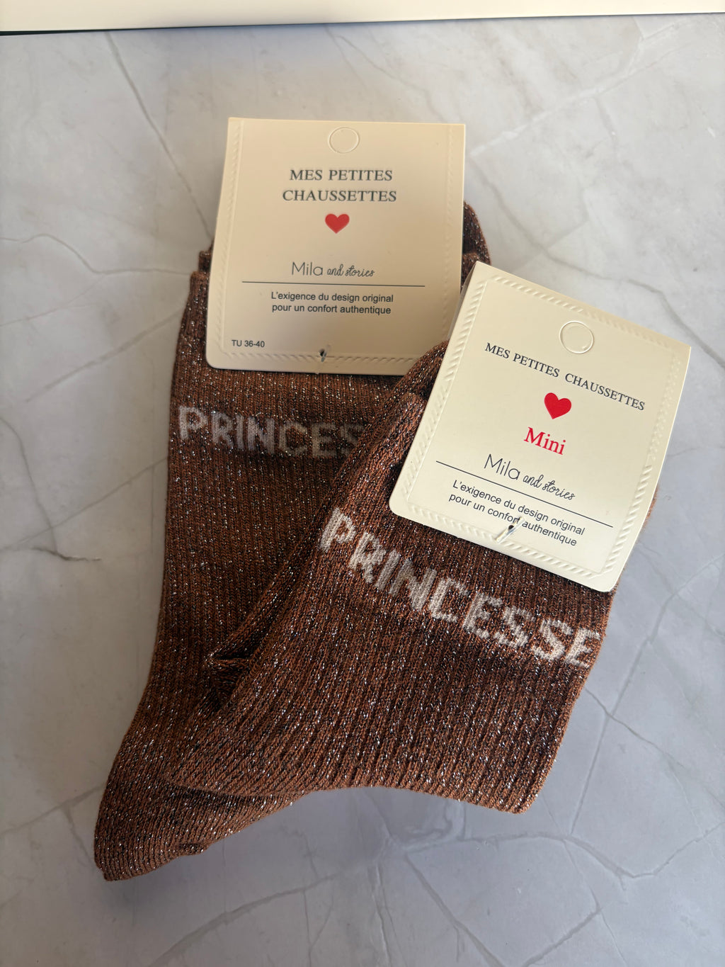 Chaussettes "Princesse" adulte