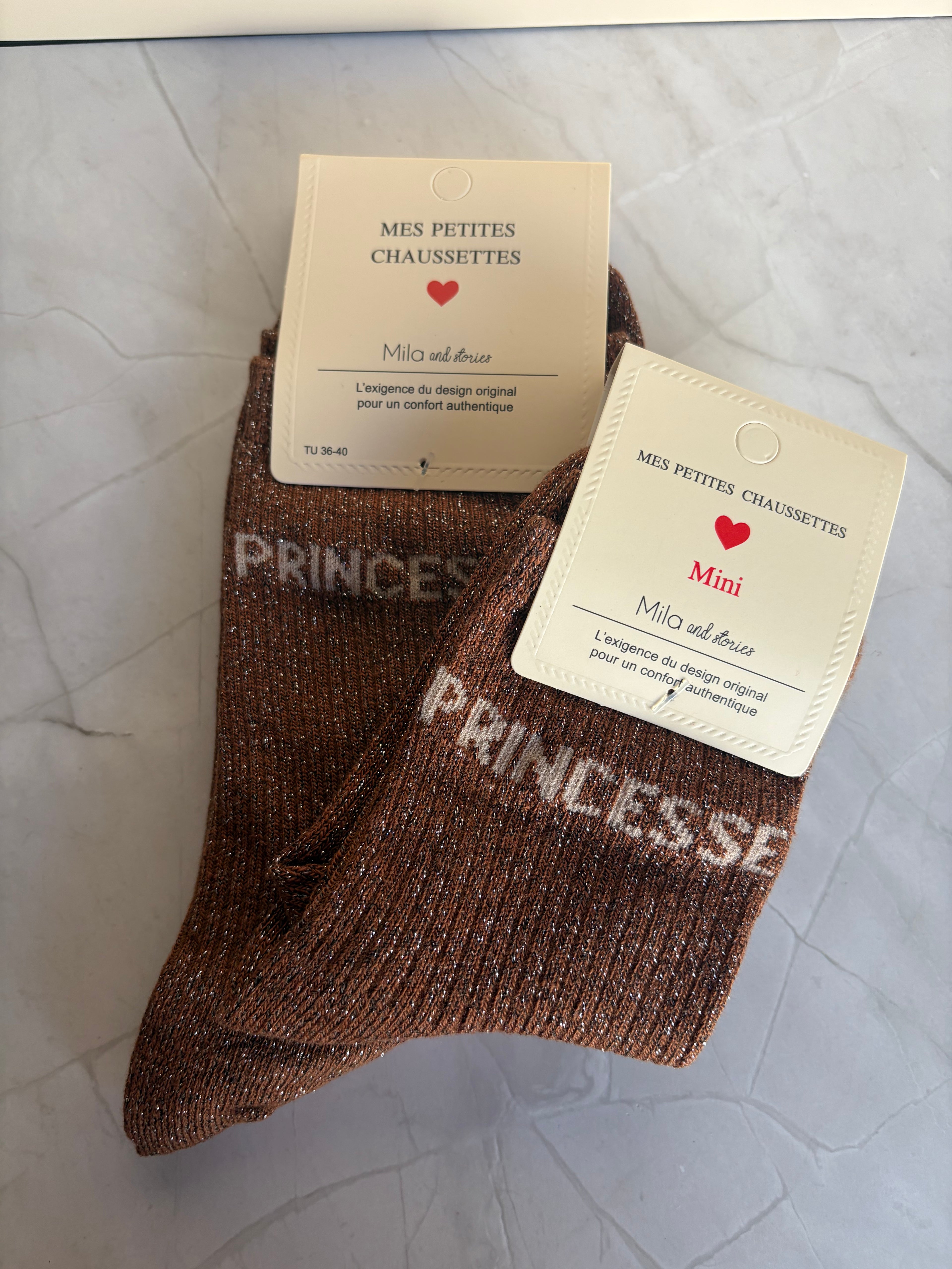 Chaussettes "Princesse" adulte